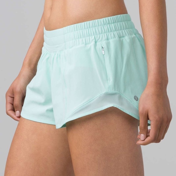 lululemon athletica Pants - Lululemon Hotty Hot Turquoise Short